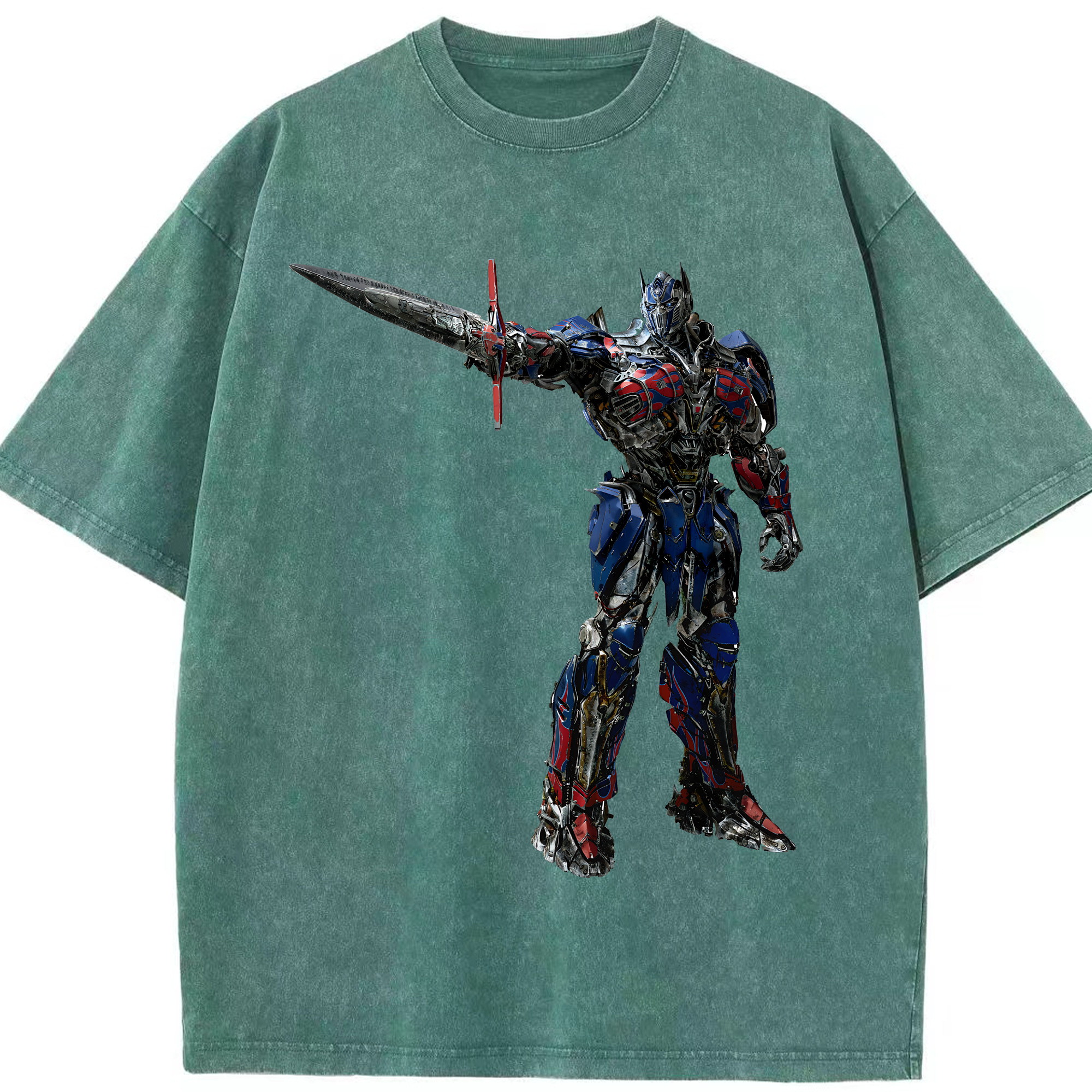 （画像用） Transformers トランスフォーマー 綿100% ヴィンテージ風 半袖Tシャツ（フロントプリント）